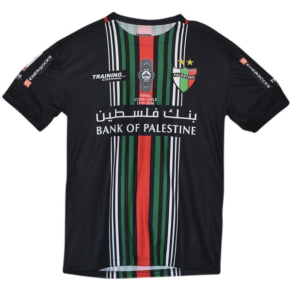 Camiseta CD Palestino Enersocks Final Copa 2018/19 Negro